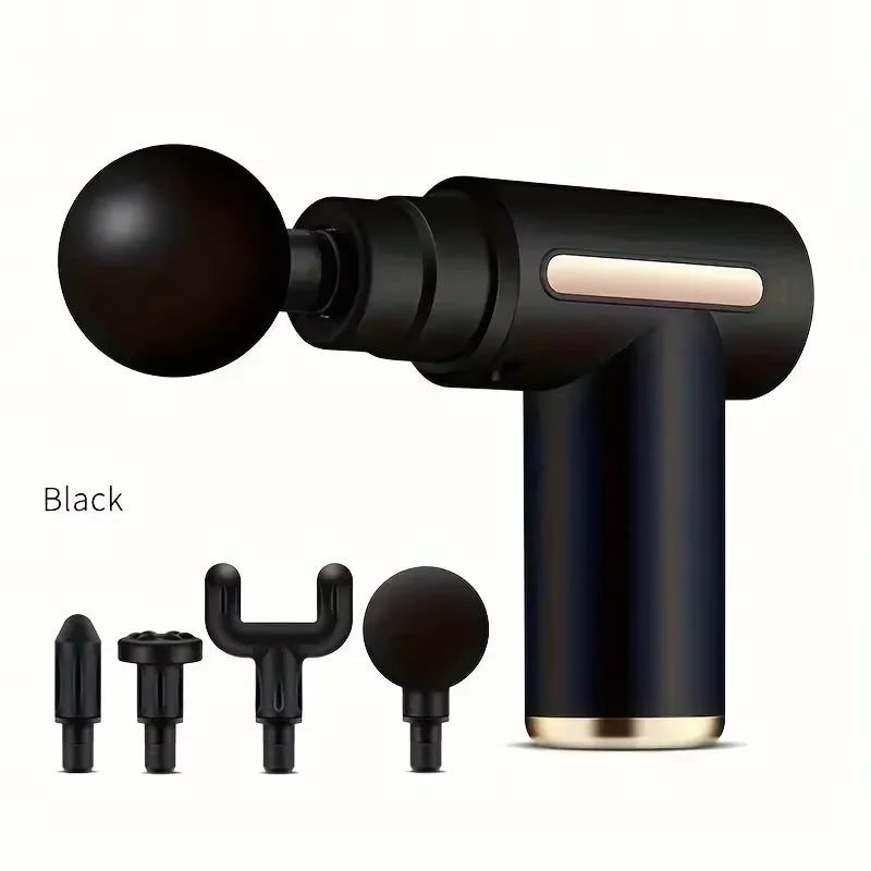 Mini Fascia Massage Gun - Portable USB Rechargeable Muscle Massager