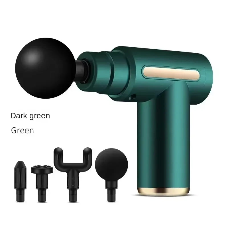 Mini Fascia Massage Gun - Portable USB Rechargeable Muscle Massager