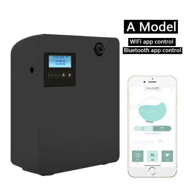 Waterless Essential Oil Diffuser - Smart Aromatherapy Scent Machine