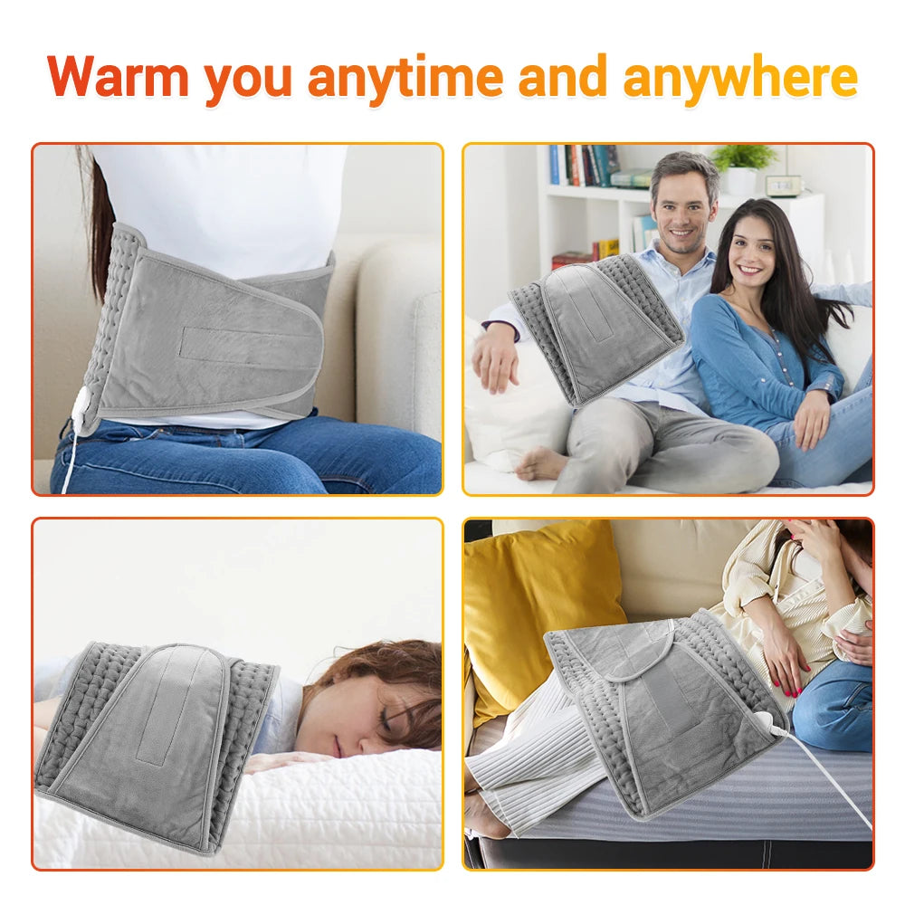 Heated Massage Waist Pad