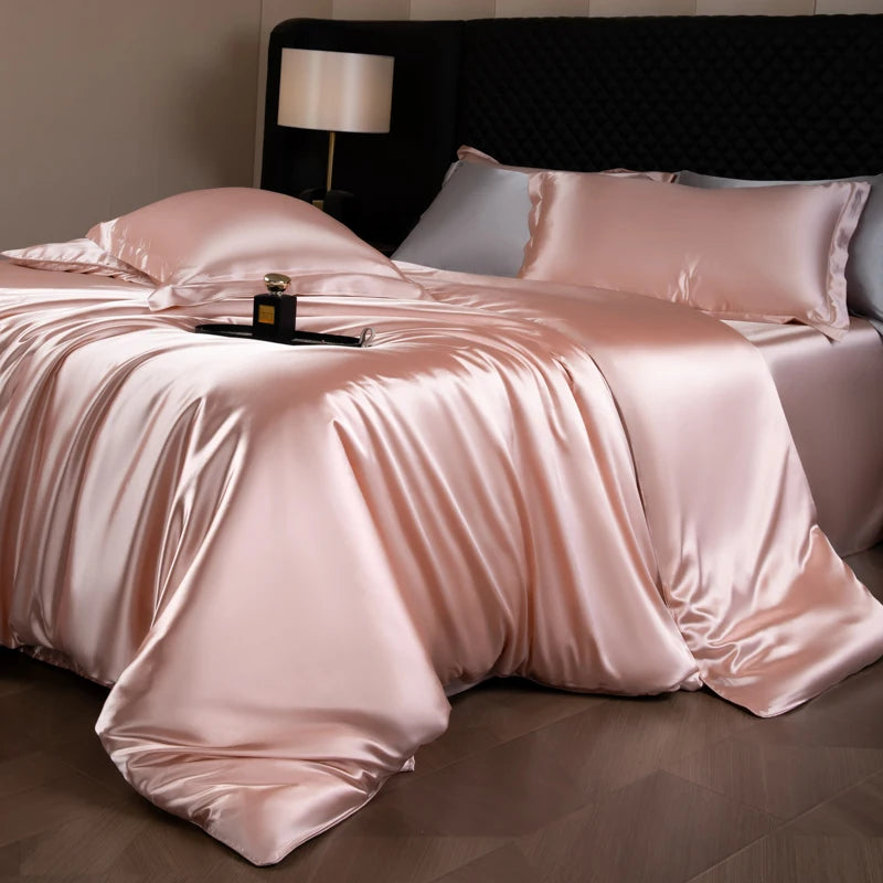 Silk Bed Sheets Set