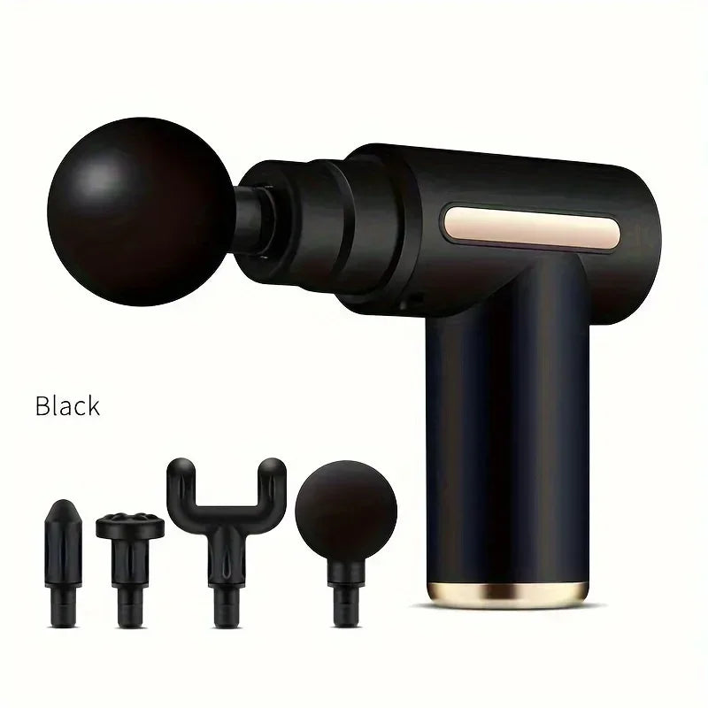 Mini Fascia Massage Gun - Portable USB Rechargeable Muscle Massager