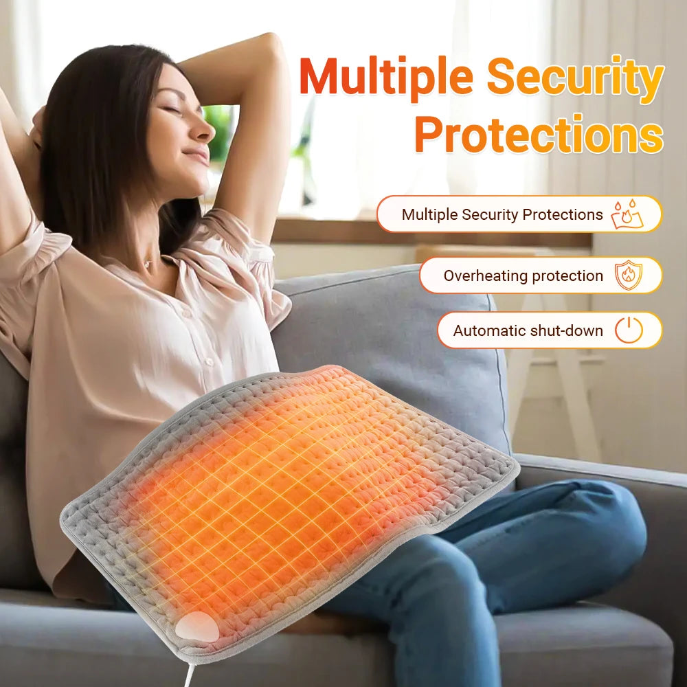 Heated Massage Waist Pad