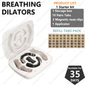 Nasal Breathing Dilators Anti-Snoring Strips - 50 Pack Starter Kit