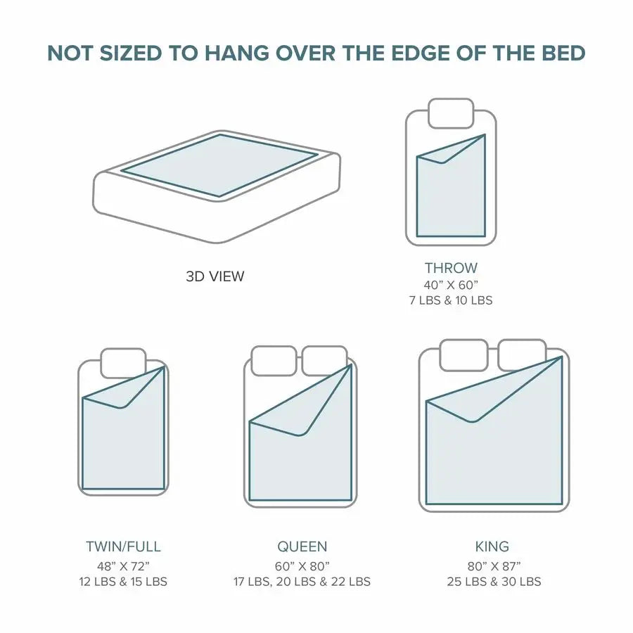 Weighted Blanket (10 lb, Pink)