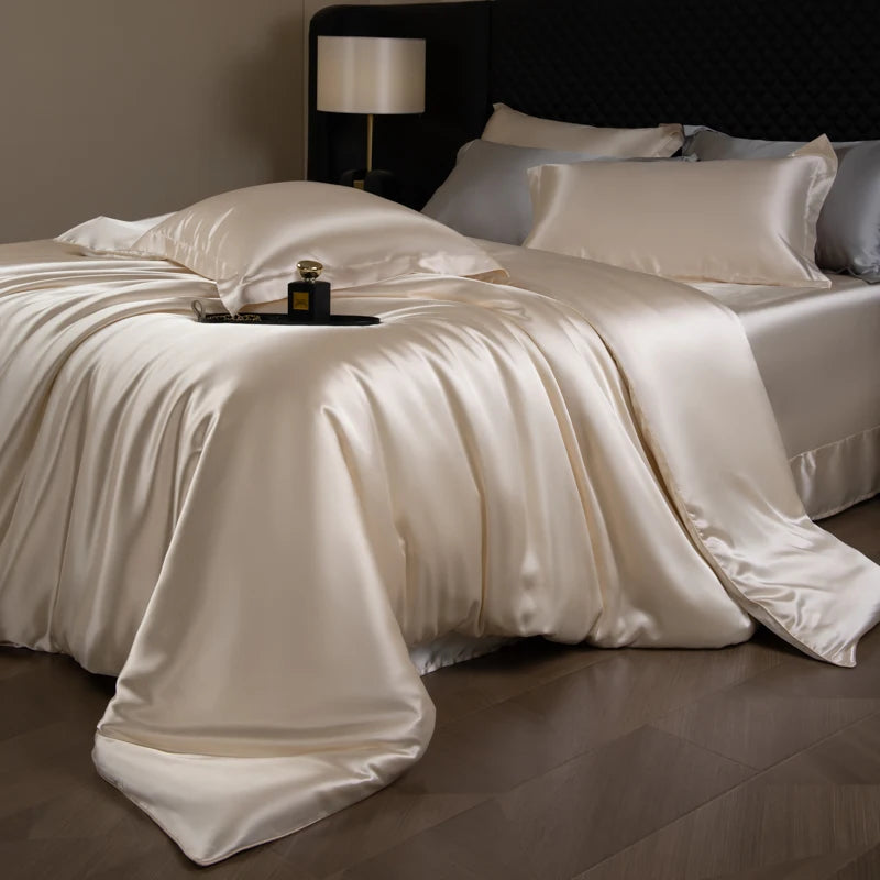 Silk Bed Sheets Set