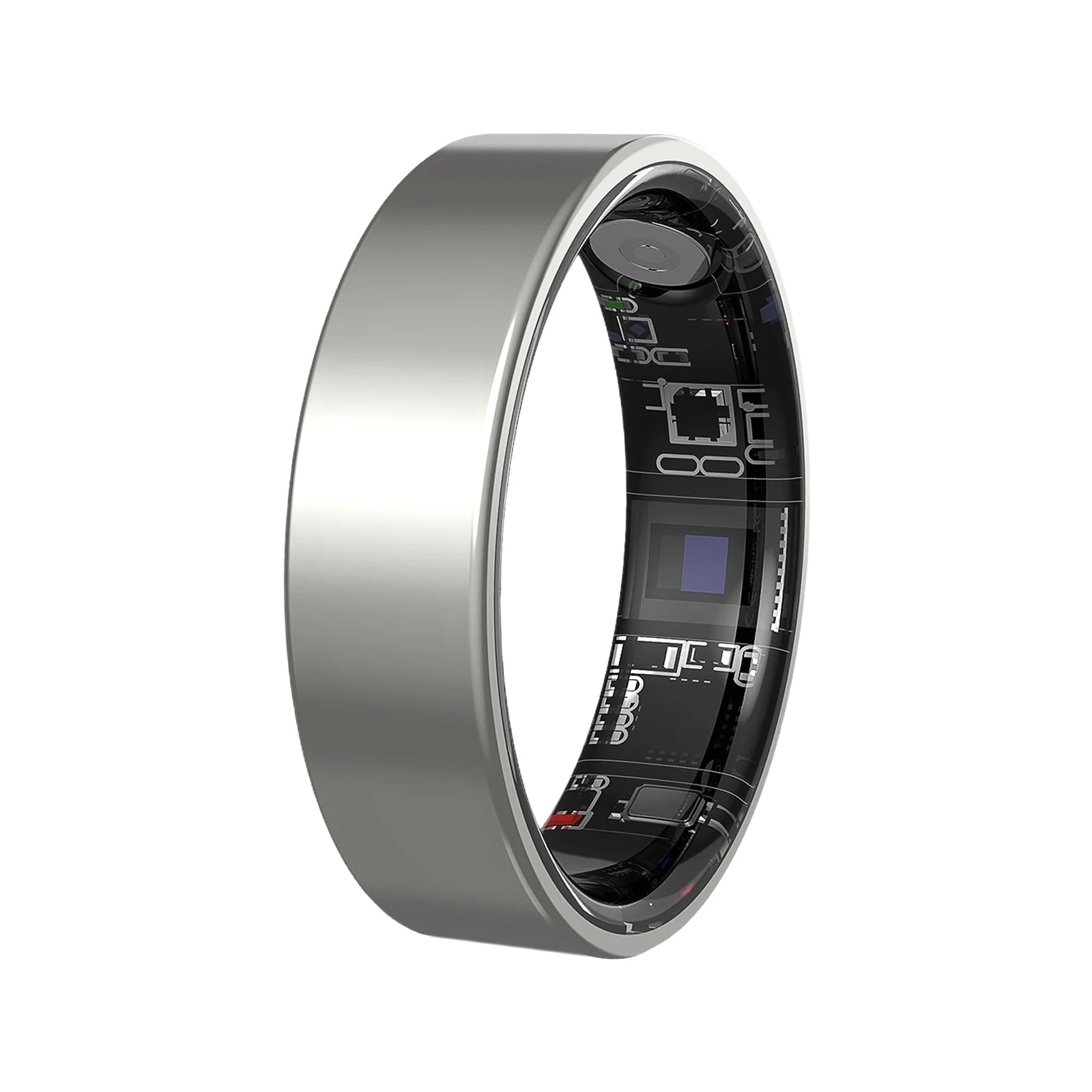 Smart Health Ring with Charging Case