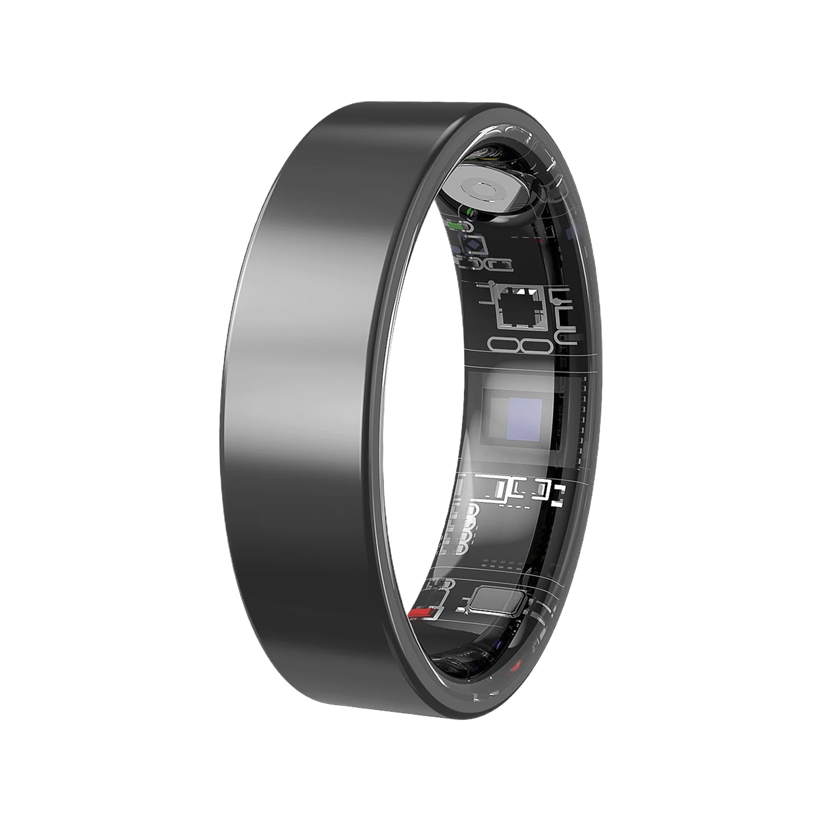 Smart Health Ring with Charging Case