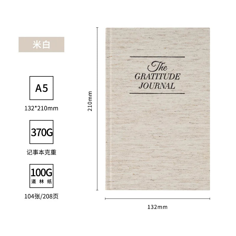 Gratitude Journal - Daily Diary for Happiness, Reflection & Affirmations