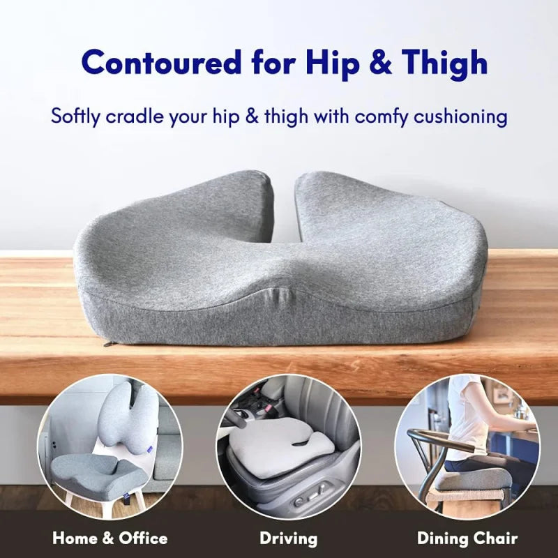 Memory Foam Pressure Relief Seat Cushion