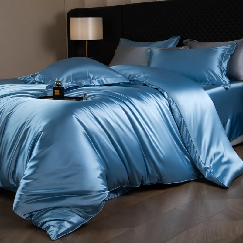 Silk Bed Sheets Set