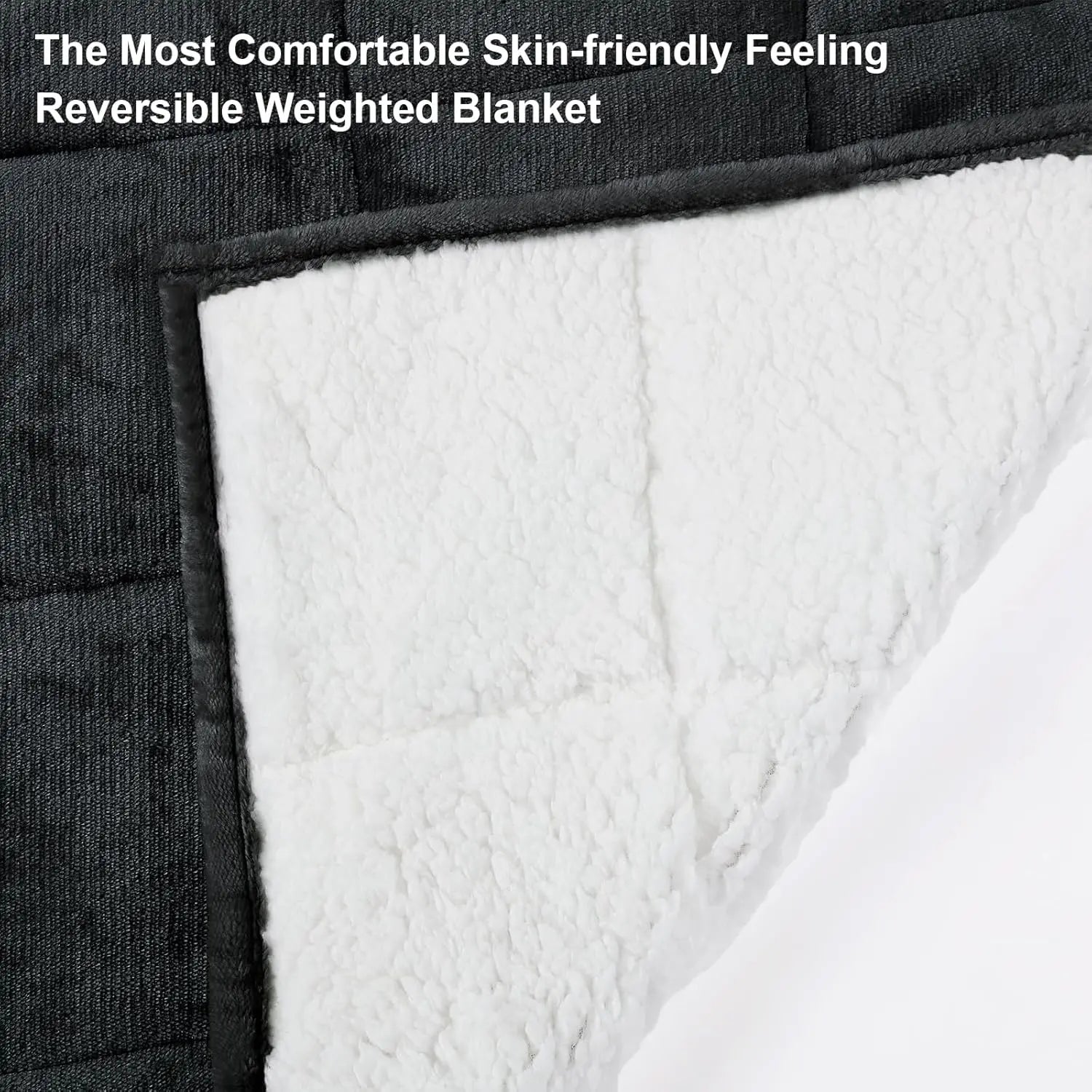 Queen Sherpa Weighted Blanket (15 lb)