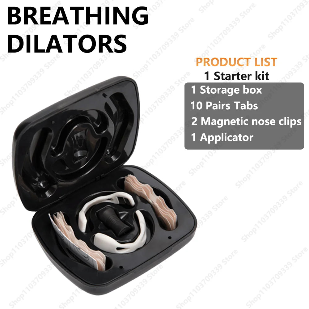 Nasal Breathing Dilators Anti-Snoring Strips - 50 Pack Starter Kit
