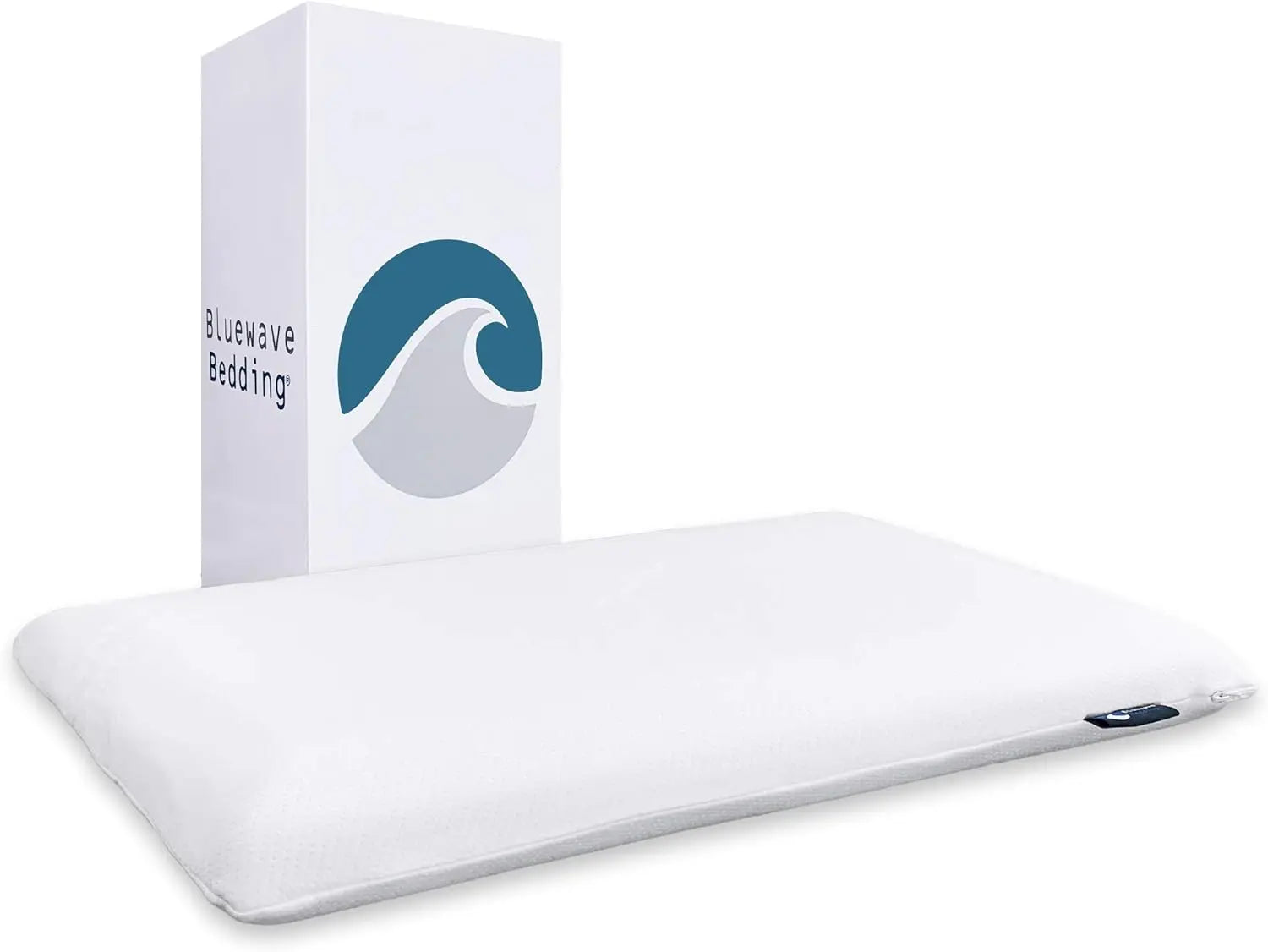 Ultra Slim Gel Memory Foam Pillow - For Stomach & Back Sleepers