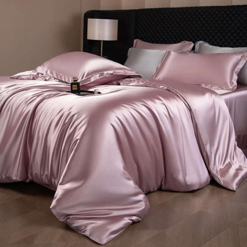 Silk Bed Sheets Set