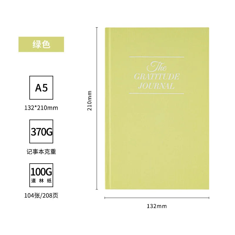 Gratitude Journal - Daily Diary for Happiness, Reflection & Affirmations