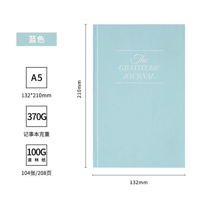 Gratitude Journal - Daily Diary for Happiness, Reflection & Affirmations