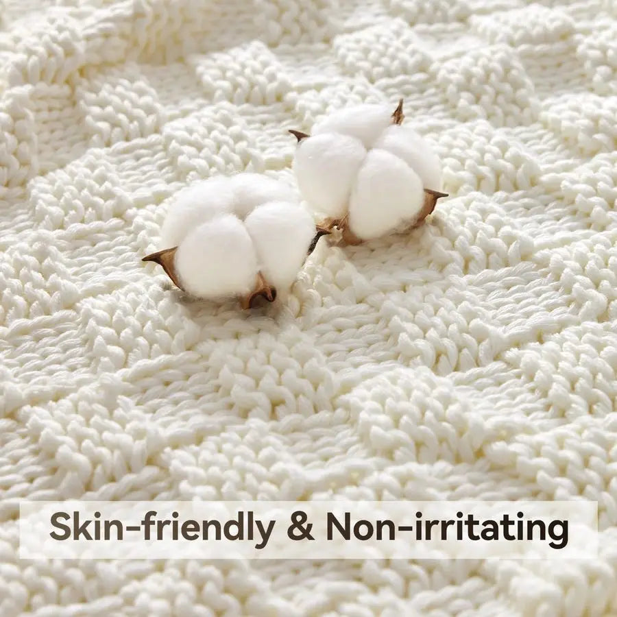 Chunky Knit Weighted Blanket (12 lb)