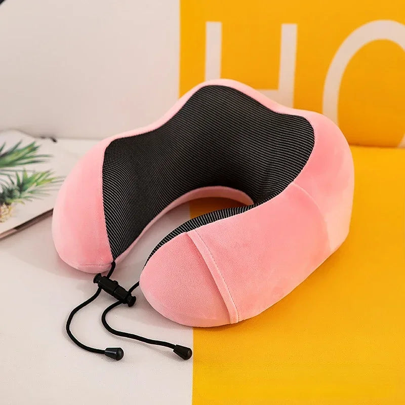 U Shape Memory Foam Travel Neck Pillow