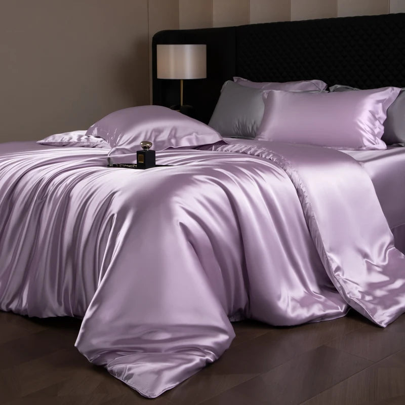 Silk Bed Sheets Set
