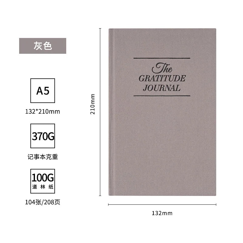 Gratitude Journal - Daily Diary for Happiness, Reflection & Affirmations