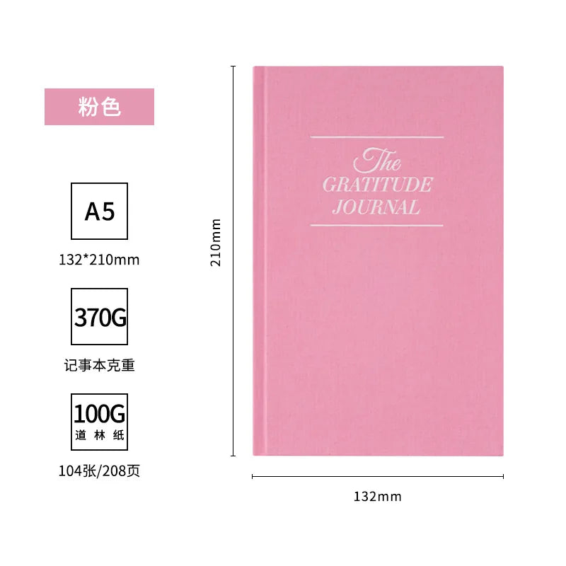 Gratitude Journal - Daily Diary for Happiness, Reflection & Affirmations