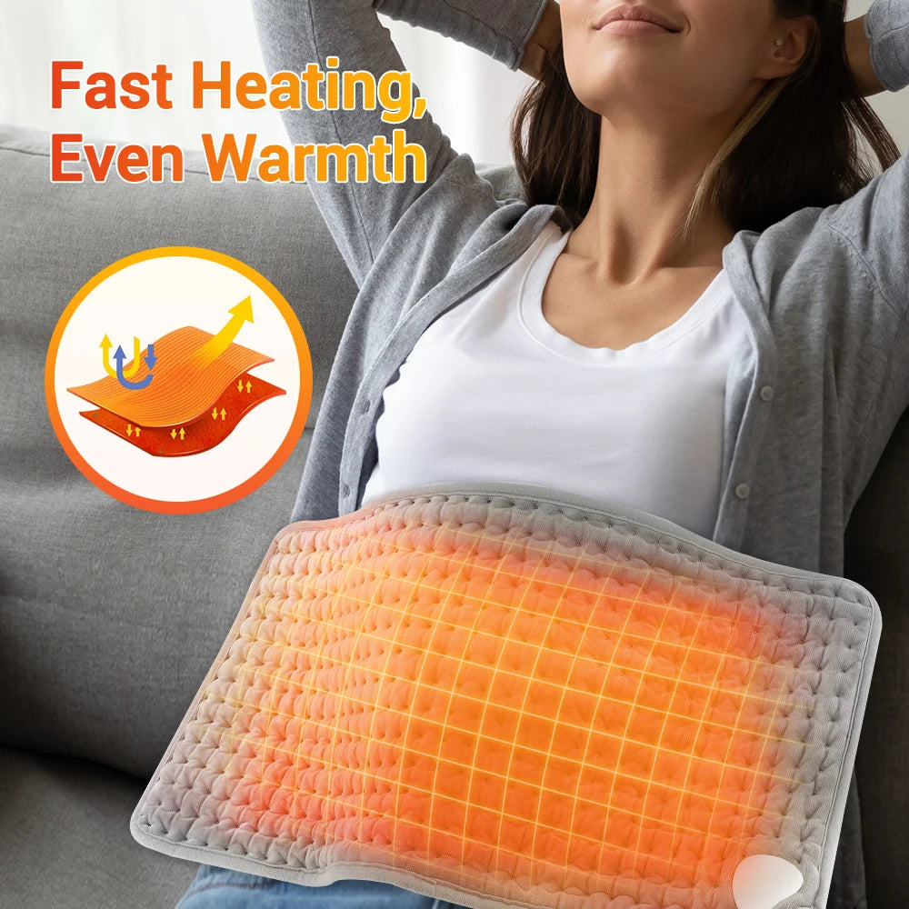 Heated Massage Waist Pad