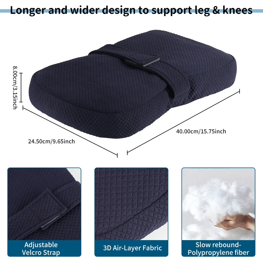 Ergonomic Knee Pillow for Side Sleepers