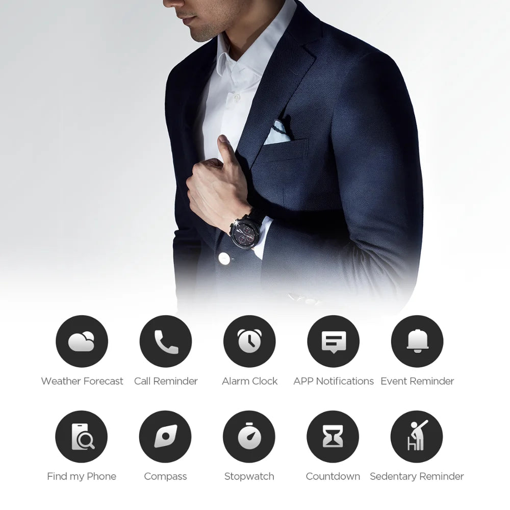 Amazfit Stratos Smartwatch (Refurbished) - GPS, Heart Rate, Waterproof