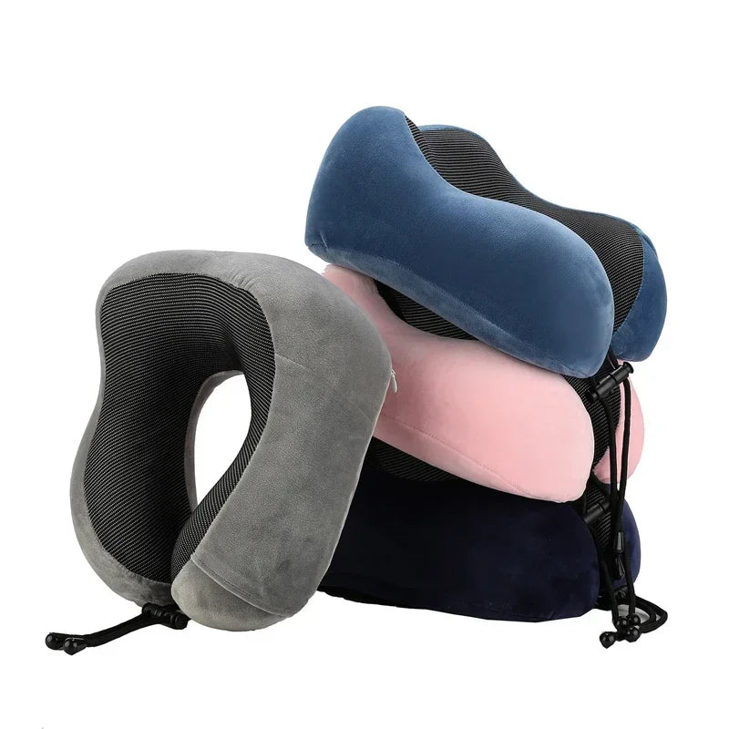 U Shape Memory Foam Travel Neck Pillow