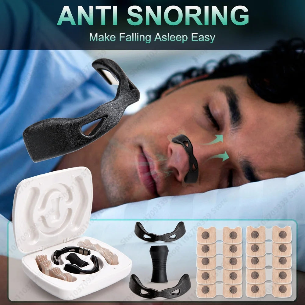 Nasal Breathing Dilators Anti-Snoring Strips - 50 Pack Starter Kit