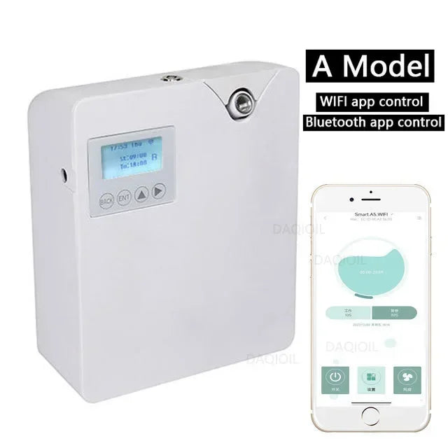 Waterless Essential Oil Diffuser - Smart Aromatherapy Scent Machine