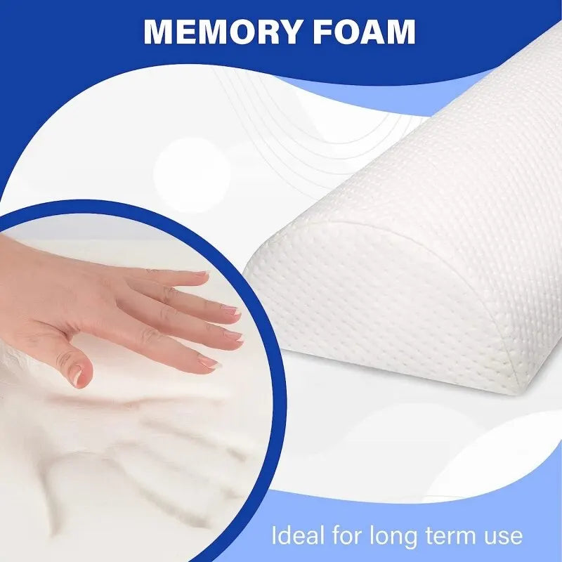 Memory Foam Bolster Support Pillow
