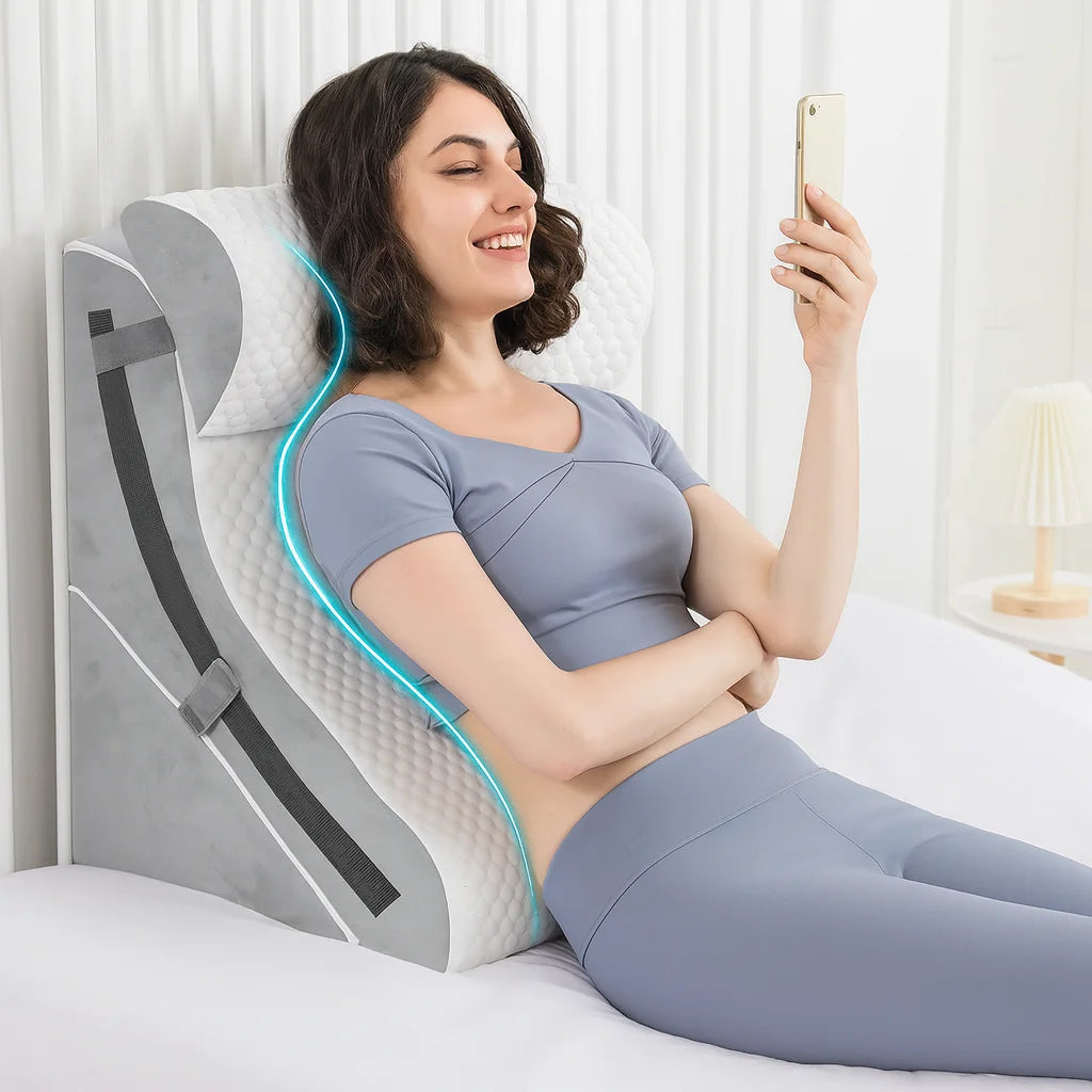 Adjustable Memory Foam Bed Wedge Pillow