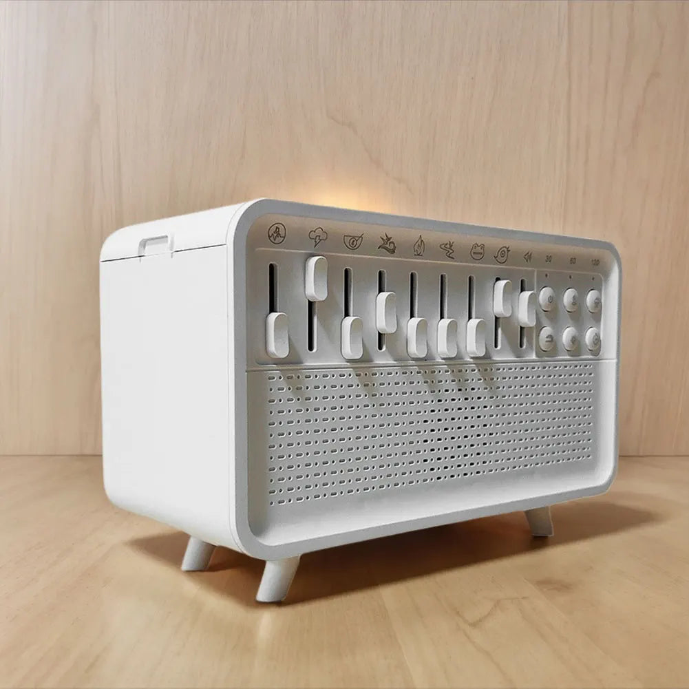 White Noise Flame Aroma Diffuser