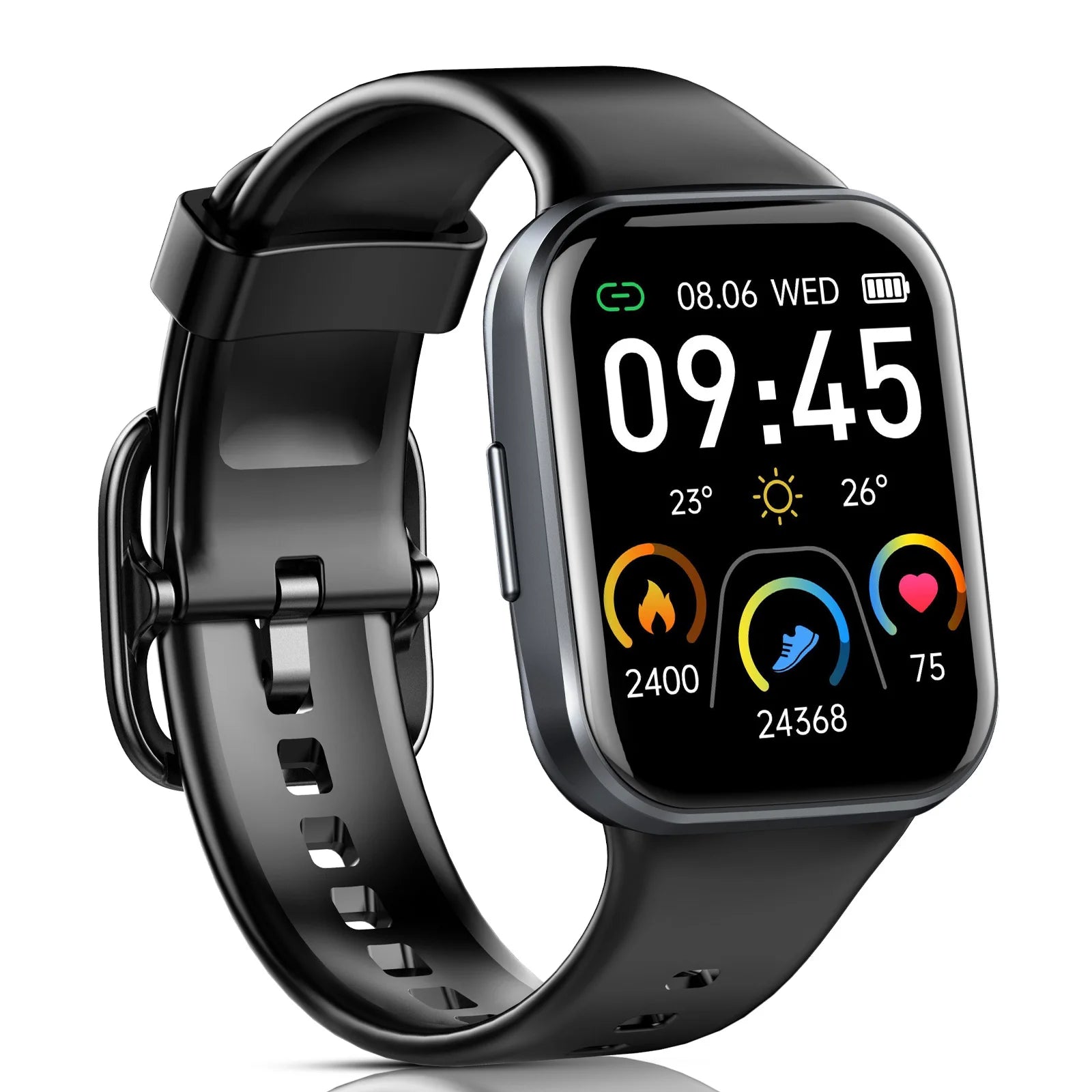 Smart Fitness Watch - Heart Rate, Sleep, GPS Tracker IP68 Waterproof