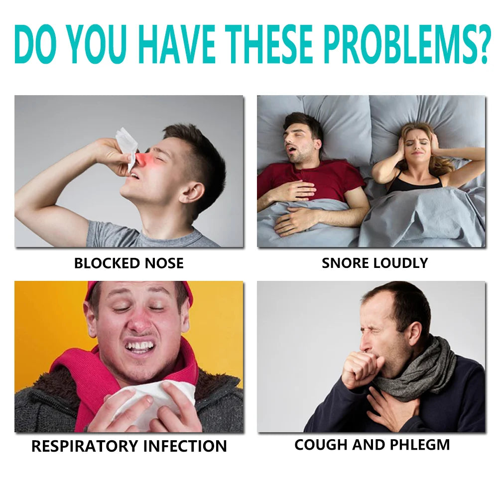 Nasal Breathing Dilators Anti-Snoring Strips - 50 Pack Starter Kit