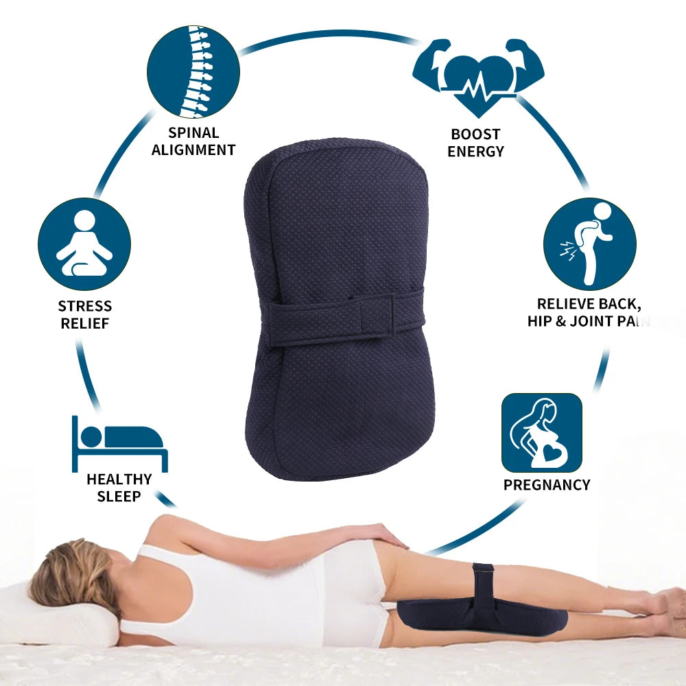 Ergonomic Knee Pillow for Side Sleepers