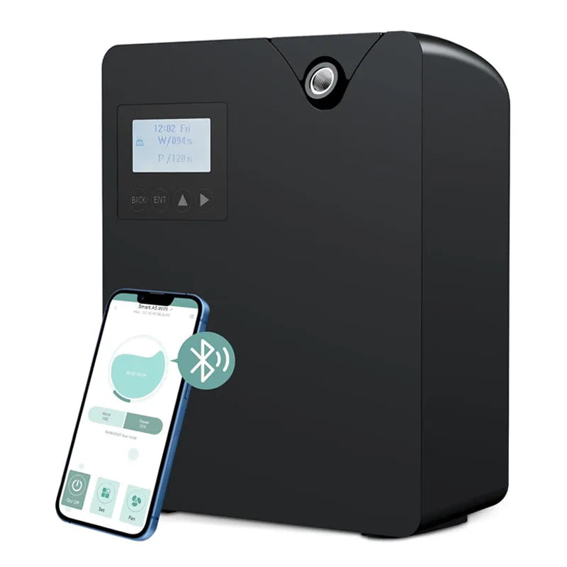 Waterless Essential Oil Diffuser - Smart Aromatherapy Scent Machine