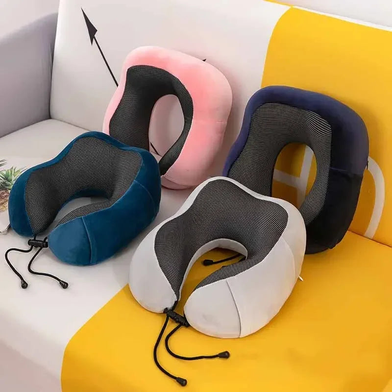 U Shape Memory Foam Travel Neck Pillow